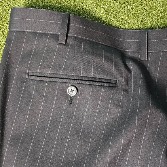 Chaps Custom Pinstrip Suit - Jacket and Slacks Set - Picture 12 of 12